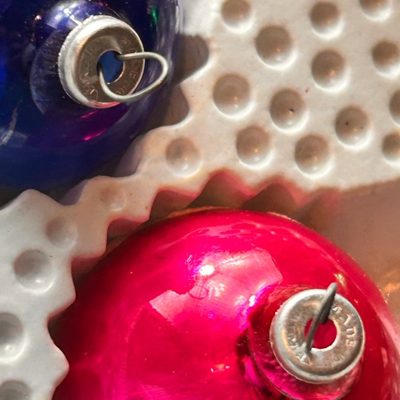 8 Vtg miniature Made in Columbia By Bradford Novelty Company Christmas ornaments - Picture 11 of 15